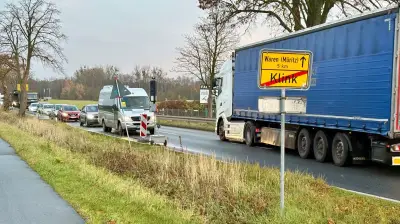 Neue Bauarbeiten auf B192: Ab Montag drohen in Klink erneut Verkehrsbehinderungen
