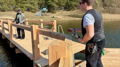 Neue Stege an der Feisneck: Naturerlebnis und Badespaß für alle in Waren