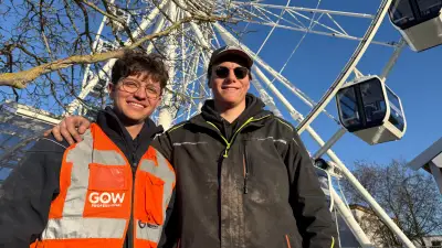 Neues Riesenrad in Warnemünde: Luxus-Attraktion mit Panoramablick über die Ostsee geplant