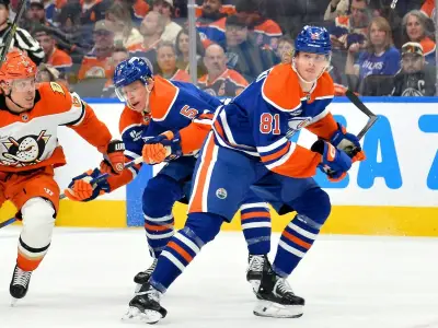 NHL-Playoffs: Draisaitl trifft, aber Oilers verlieren 4:6 gegen Ducks