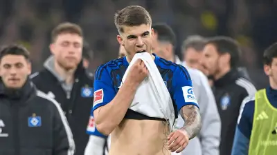 Nicht nur Vuskovic: HSV erleidet schweren Personalschock vor Stuttgart-Spiel