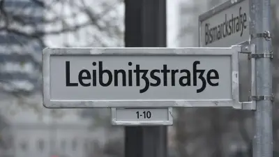 Peinliche Panne in Berlin: Leibnizstraße wird fälschlich zu Leibnitzstraße