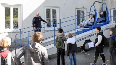 Polizeirevier MSH: Tag der offenen Tür begeistert 250 Besucher