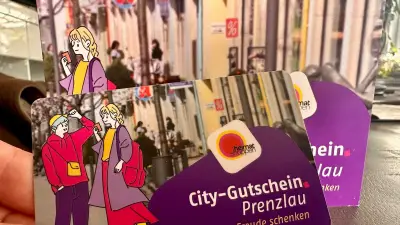 Prenzlau führt digitale City-Gutschein-Card ein: Heimatshoppen wird einfacher