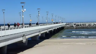 Seebrücke in Kolberg: Eintritt jetzt kostenpflichtig