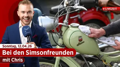 Simson-Fans starten in Wolmirstedt in die Saison: Live-Berichterstattung beim Anknattern 2026