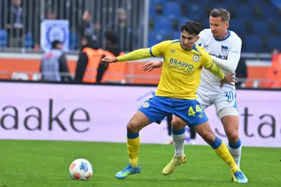 Später Punkt gegen Hertha: Eintracht Braunschweig bleibt trotzdem auf Relegationsplatz