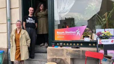 Stadt.Raum Initiative Weißenfels eröffnet neues Domizil 'Raum.Station' im Herrmannsgarten
