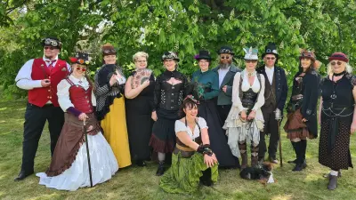 Steampunk-Picknick im Harz: Landschaftspark Degenershausen wird zur Zeitreise-Kulisse
