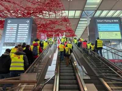 Tarifkonflikt am BER beigelegt: Verdi erzielt Einigung für 2.000 Beschäftigte