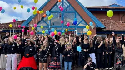 Ueckermünder Gymnasiasten feiern mexikanischen Abschied