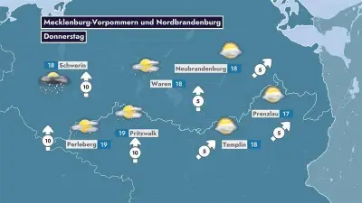 Unbeständiges Aprilwetter in Mecklenburg-Vorpommern: Hochdruckgebiet bringt freundliche Tage