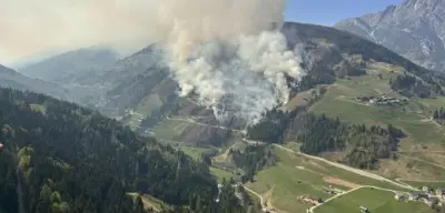 Waldbrand in Kärnten: Feuerwehr gibt vorsichtig Entwarnung