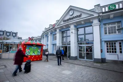 Zwei Bahnmitarbeiter nach Angriff in Rostock verletzt