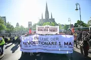 1. Mai in Berlin: Demonstrationen und Polizeigroßaufgebot erwartet