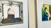 Albert Eberts Lithografien: Feier des Lebens im Literaturhaus Halle