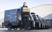 Amazon eröffnet dritte E-Lastenrad-Basis in Berlin