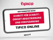 Anmeldung bei Tipico: Komplette Anleitung zur Registrierung und Verifizierung