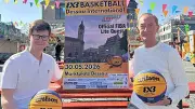 Basketball-Premiere in Dessau: Anhalt Sport veranstaltet hochkarätiges 3x3-Turnier auf dem Marktplatz