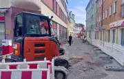 Bitterfelder Kirchstraße: 600.000 Euro Sanierung kurz vor dem Abschluss