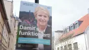 Brandanschlag auf CDU-Wahlplakat in Prenzlau: Polizei sucht Zeugen nach Vandalismus-Serie