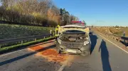 Drei Verletzte bei Auffahrunfall auf L66 bei Quedlinburg - Polizei meldet hohen Sachschaden