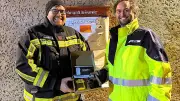 Edis Netz GmbH spendet Gaswarngerät an Feuerwehr Pentz-Gnevezow für mehr Sicherheit