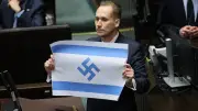 Eklat im polnischen Parlament: Abgeordneter zeigt Israel-Flagge mit Hakenkreuz