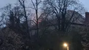 Erneuter Großbrand im Schloss Alsleben: Feuerwehr mit massivem Einsatz vor Ort
