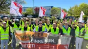 Erneuter Streik in Leißlinger Getränkefabrik: Produktion ruht