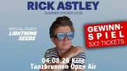 Eventim verlost Tickets für Rick Astley in Köln