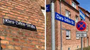 Falsches DDR-Straßenschild in Waren jahrelang unbemerkt