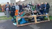 Frühjahrsputz in Aderstedt: Säckeweise Müll gesammelt - Angler in der Kritik