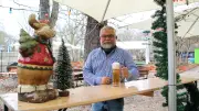 Fritzengarten Halle startet Biergartensaison zu Ostern trotz wechselhaftem Wetter