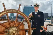 Gorch Fock startet Atlantikreise: Junge Freiwillige segeln nach Amerika
