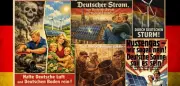 Grüne Botschaften in braunem Gewand: Plakate gegen Nazis