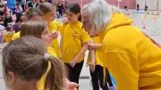 Hallensportfest der Kinderfeuerwehren in Aschersleben mit 230 Teilnehmern