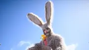 Hameln: Kostümbildner Enrico Lein hoppelt als XXL-Osterhase durch deutsche Einkaufszentren