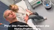 Handball-Star Justus Fischer: Schwester nach Haushaltsunfall in Notaufnahme