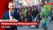 Hexenumzug im Harz: Chris live in Schierke zur Walpurgisnacht