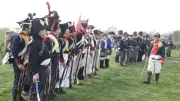 Historische Uniformen: Gedenkveranstaltung erinnert an Gefecht von 1807