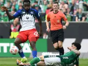 HSV-Stürmer Otele für zwei Spiele gesperrt - Nordderby-Konsequenzen