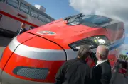 Italienischer Hochgeschwindigkeitszug Frecciarossa startet Testfahrten in Deutschland