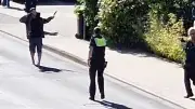 Kaarst: Polizei schießt Messerangreifer nieder – Zeugen filmen