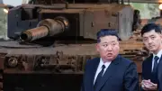 Kim Jong-un stellt deutschen Leopard-Panzer als Trophäe aus