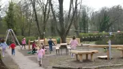 Kita in Dobbertin feiert fünfjähriges Jubiläum mit komplett neuem Außenbereich