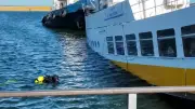 Kult-Gastro-Schiff MS Vaterland in Lubmin kontrolliert versenkt - Ostsee-Alltag geht unter