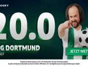 Mega-Quote 20,00 auf BVB-Sieg gegen Freiburg bei ODDSET