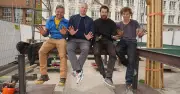 Münchner Biergarten 'Buchberg': Experimentelles Hochplateau mit alten Schleppliften eröffnet