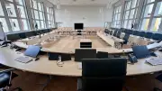 Mordfall Fabian: Gerichtssaal für 100.000 Euro aufgerüstet